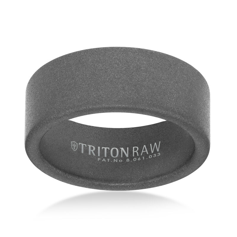 TritonRAW Tungsten Flat Matte Wide Men's Band image number null