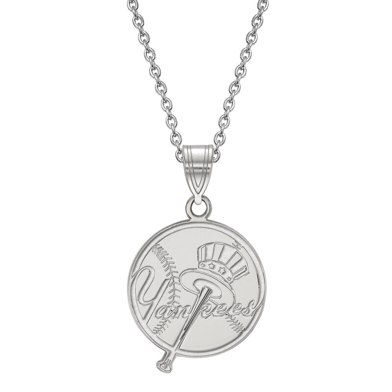 New York Yankees Large Pendant in Sterling Silver image number null
