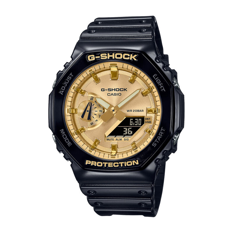 G-Shock Men's Resin Garish Watch GA2100GB-1A image number null