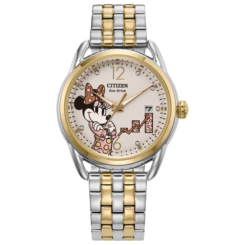 Citizen Disney Minnie Mouse Watch FE6084-70W image number null