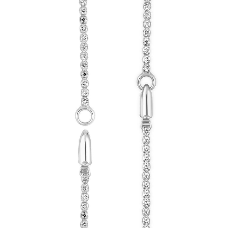 Maeve, 14kt. WG Lab Grown Diamond Tennis Bracelet image number null
