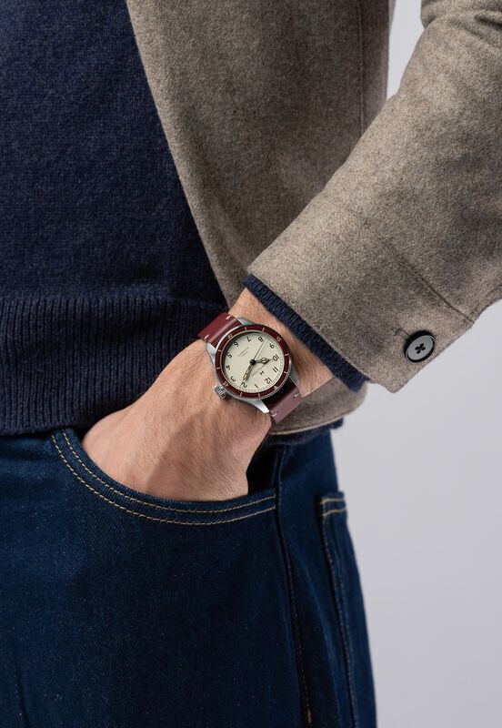 Hamilton Khaki Pilot Pioneer Automatic Eggshell White Dial H76205830 image number null