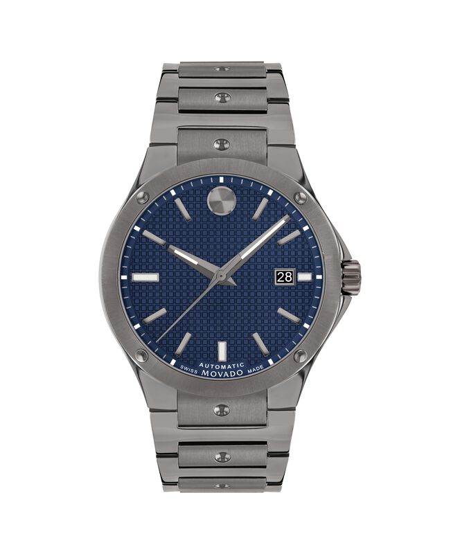 Movado Men's SE Automatic Grey-Tone Watch 0607553 image number null