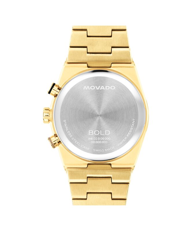 Movado Bold Chronograph Gold Dial 3601185 image number null