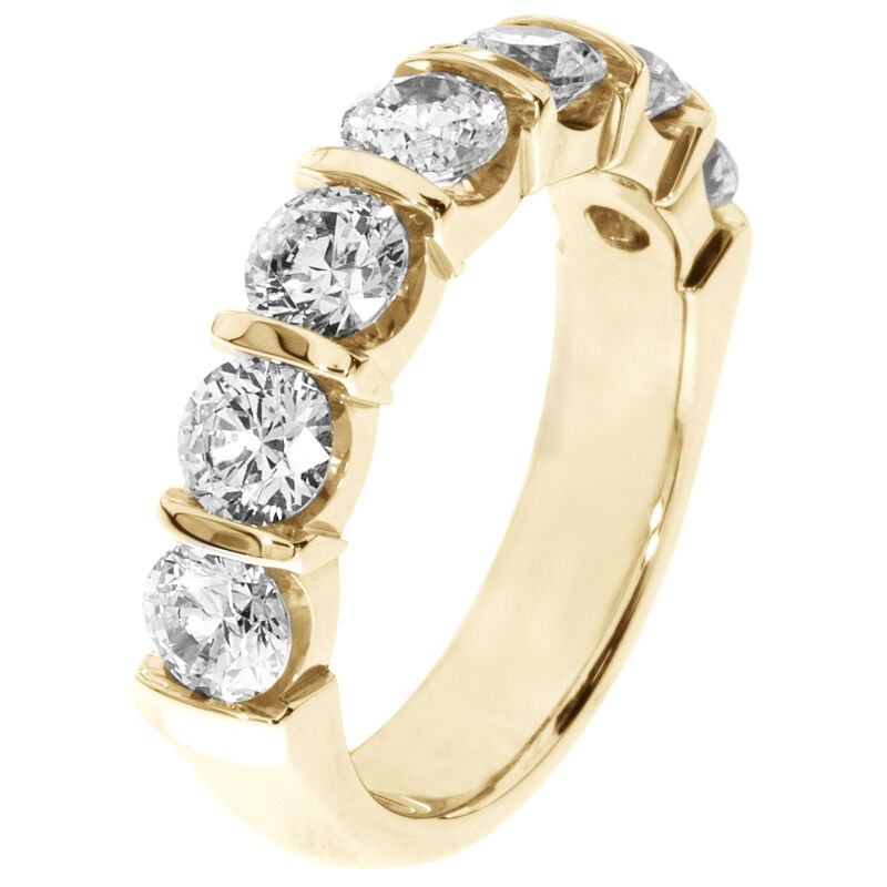 7-Stone Diamond Band 2ctw. (F-G, VS1-2) 14K Yellow Gold image number null