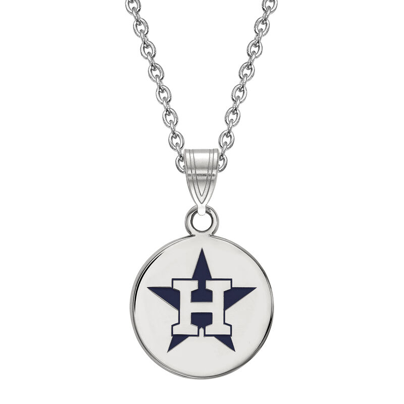 Houston Astros Small Disc Pendant image number null