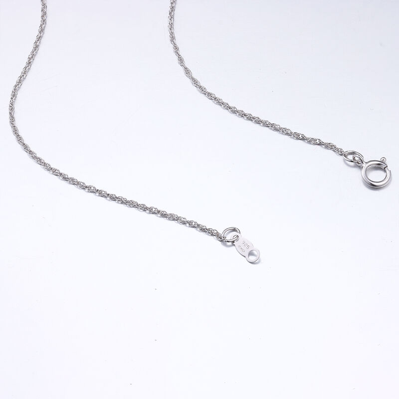 Blue Topaz Created White Sapphire Snowflake in Sterling Silver image number null