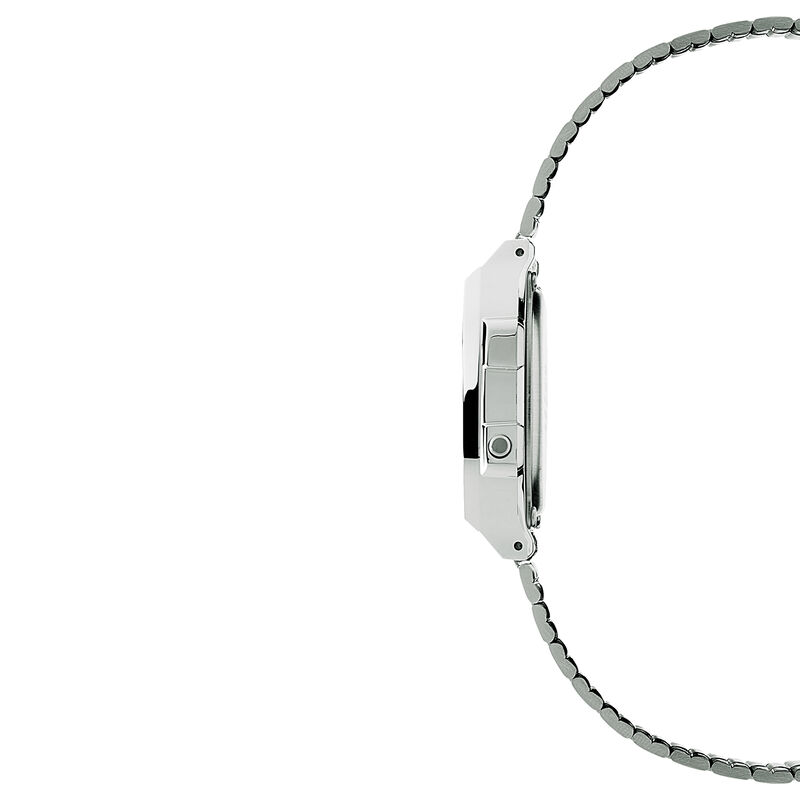 Casio Vintage Digital Mirror White Dial A168 image number null