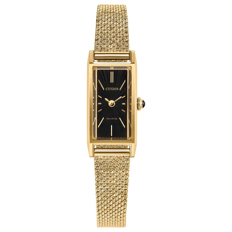 Citizen Fio Eco-Drive Black Dial EG7128-59E image number null