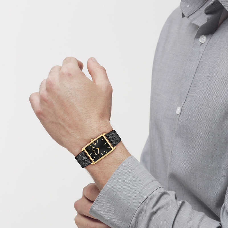 Coach Men's Black Dial Canvas Strap 32mm Watch 14400045 image number null