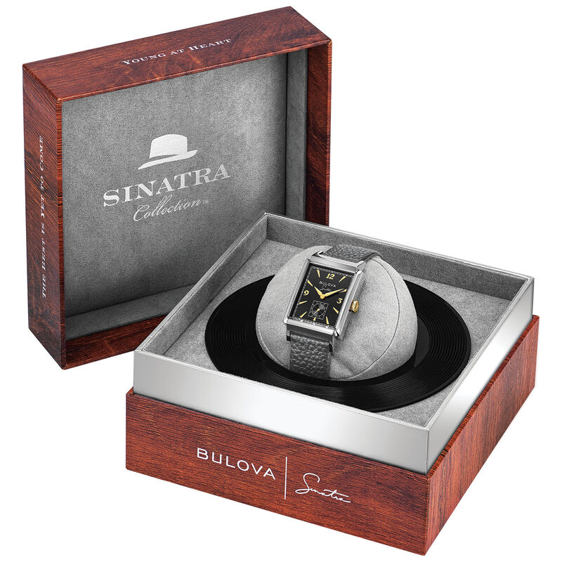 Bulova Men's Stainless Steel Frank Sinatra 'My Way' Watch 98A261 image number null