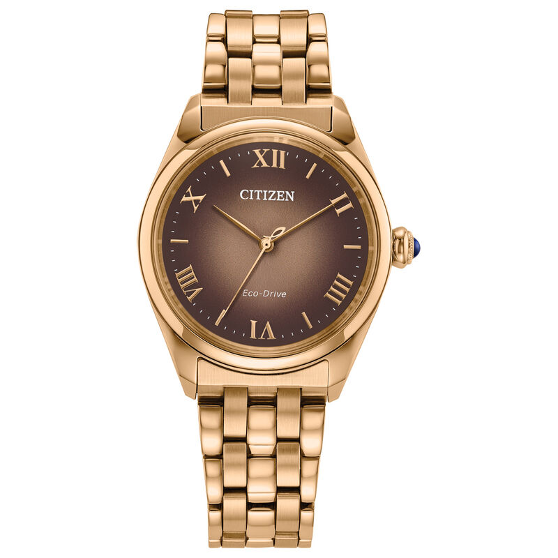 Citizen L Classic Brown Dial EM1143-81Z image number null