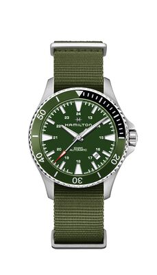 Hamilton Men's Khaki Navy Scuba Automatic Watch H82375961