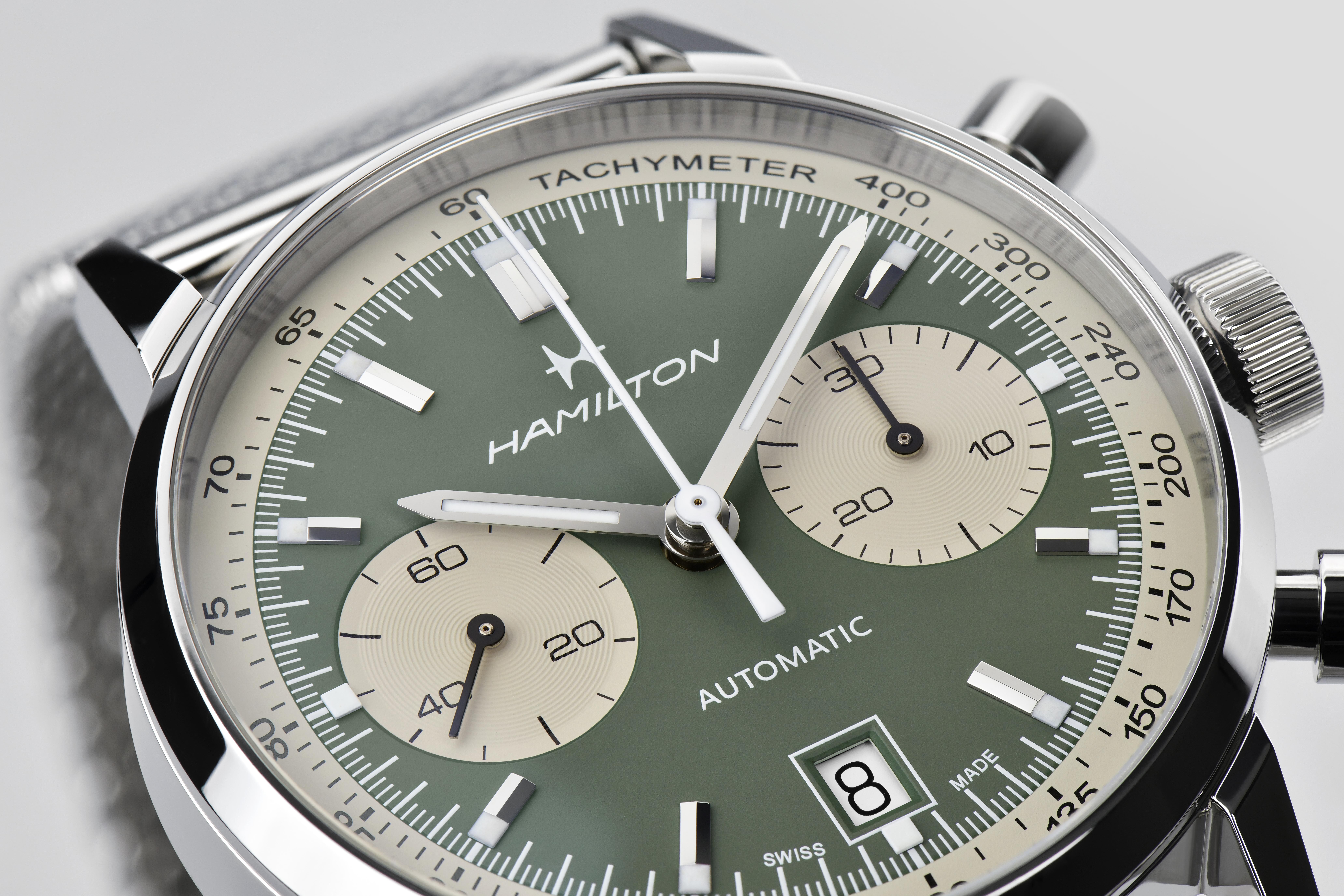 Hamilton Men's Intra-Matic Stainless Steel Watch H38416160
