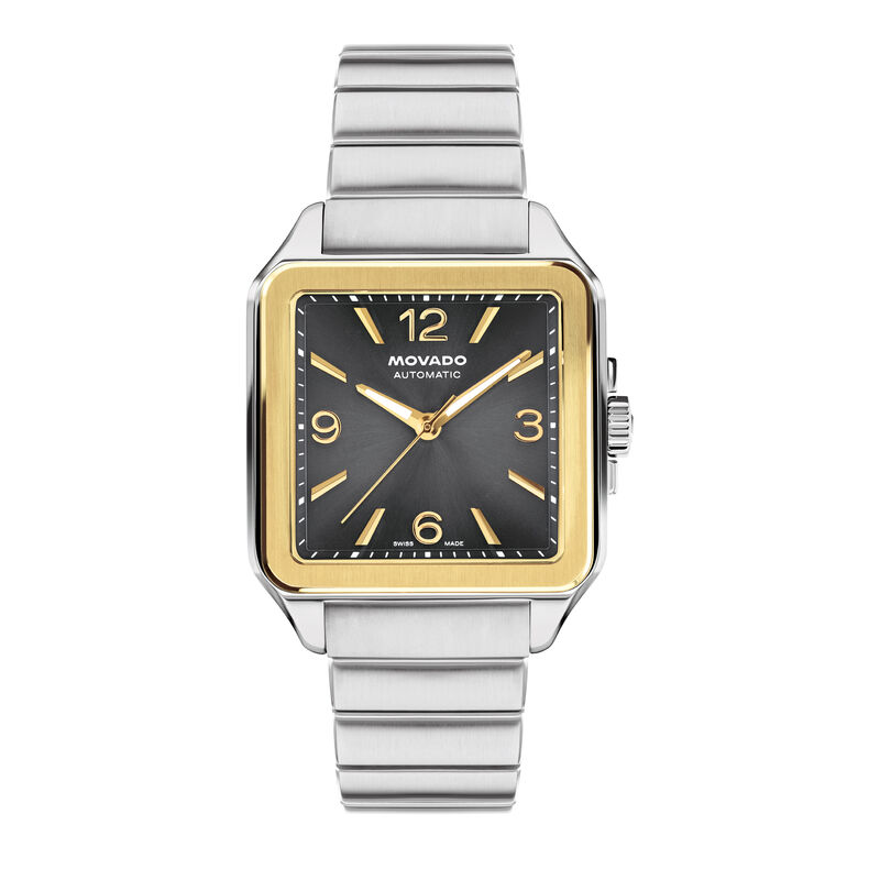 Movado Heritage Series 1917 Automatic Charcoal Black Dial 3650257 image number null
