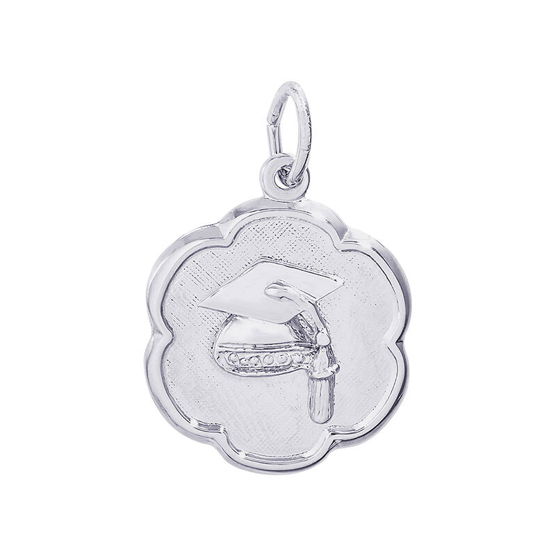 Graduation Sterling Silver Charm image number null