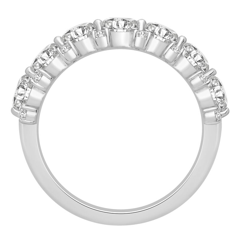 Lab Grown Diamond 2 1/2ctw. Stackable & 14k White Gold Anniversary Ring image number null
