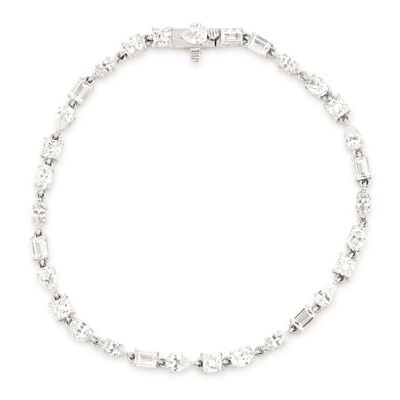 Lab Grown Diamond 5 ctw. Tennis Bracelet in 14k White Gold