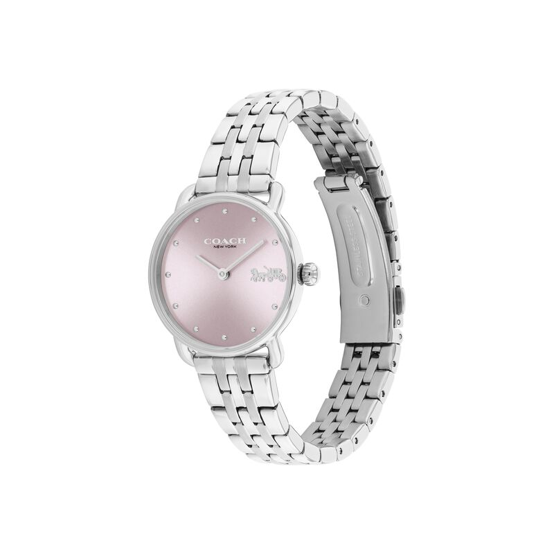 Coach Ladies' Pink Dial Stainless Steel Watch 14504301 image number null