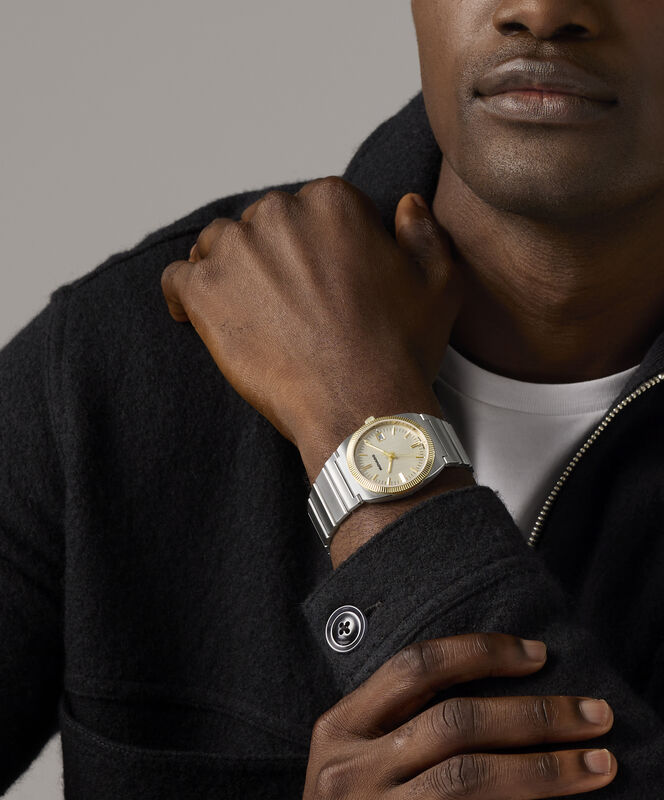 Movado Heritage Ondoplan Watch Warm Grey Dial 3650216 image number null