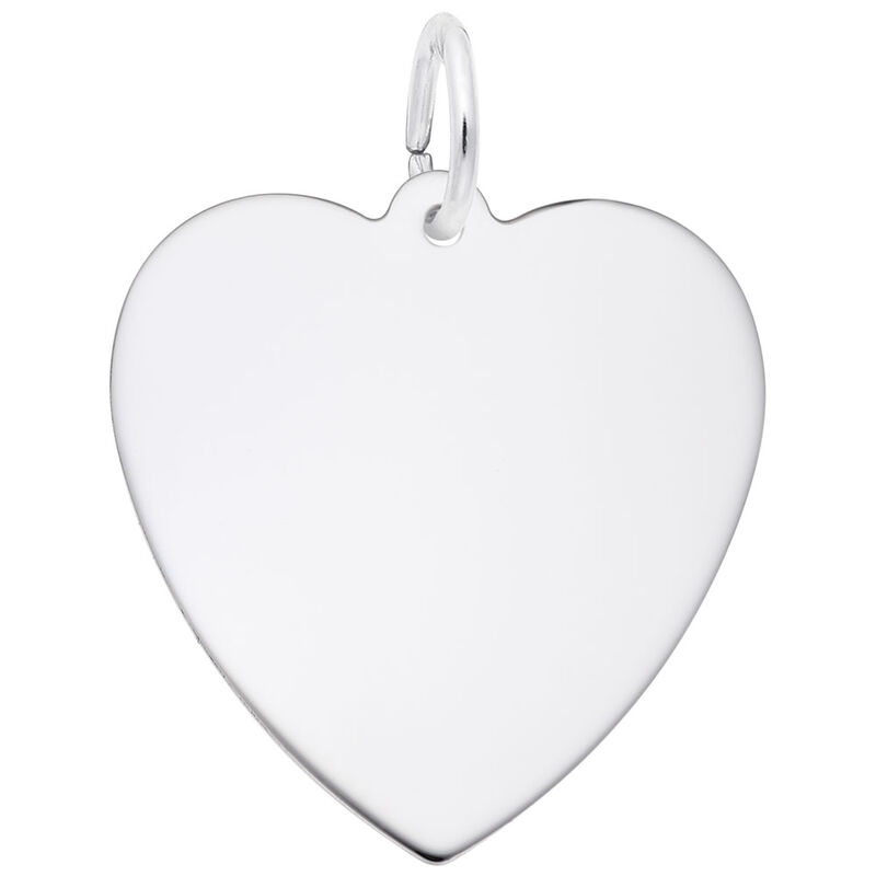 Heart Classic Charm in Sterling Silver image number null