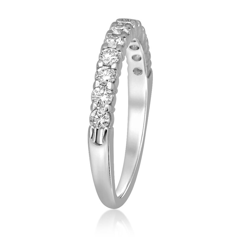 Diamond Band 1/2ctw in 14k White Gold image number null