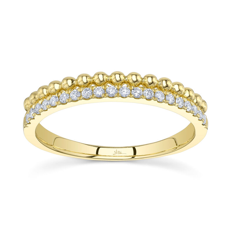 Diamond 1/6ctw. Fashion Ring in 14k Yellow Gold image number null