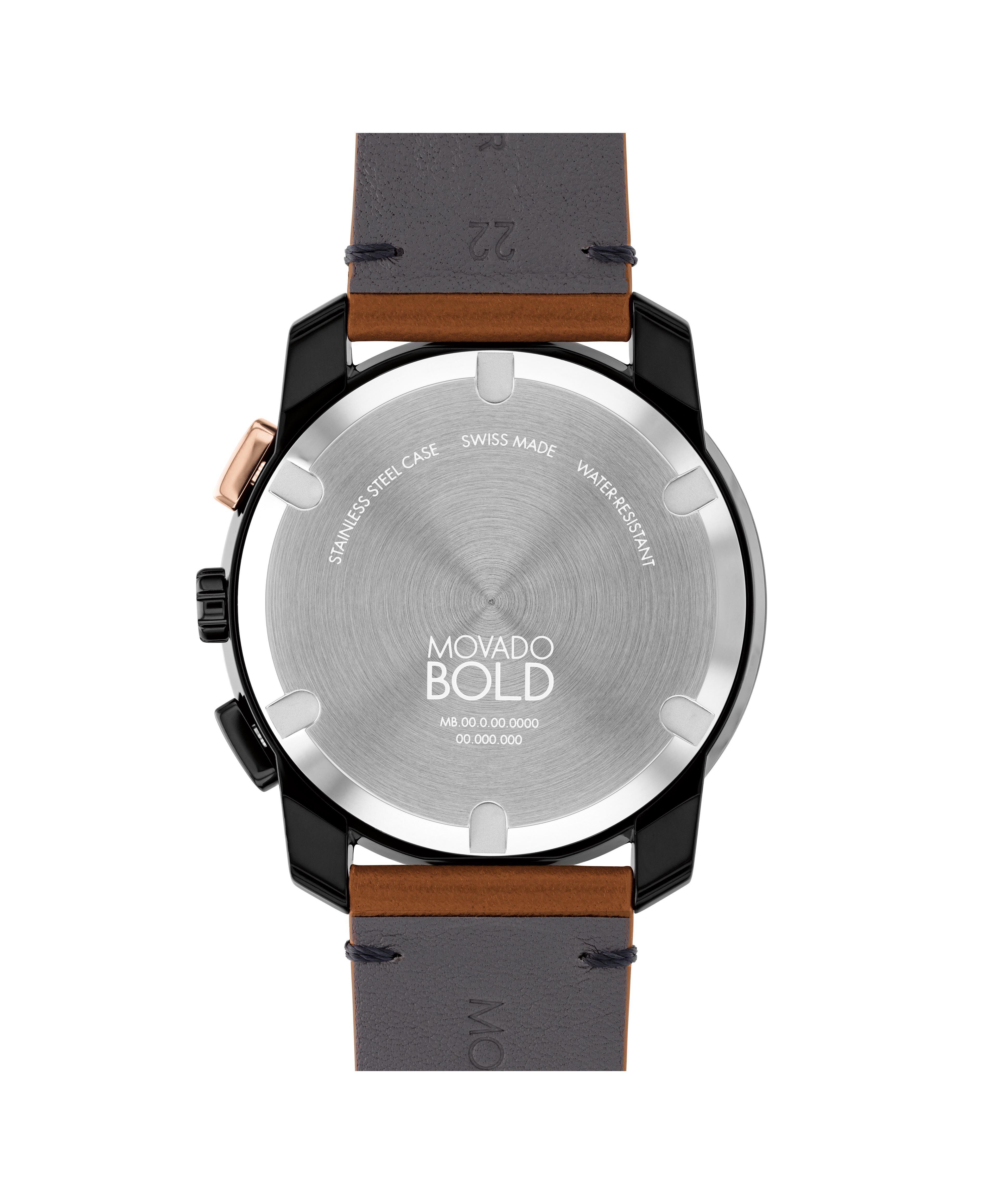 Movado Bold Men's Resin TR90 Chronograph Watch 3601115