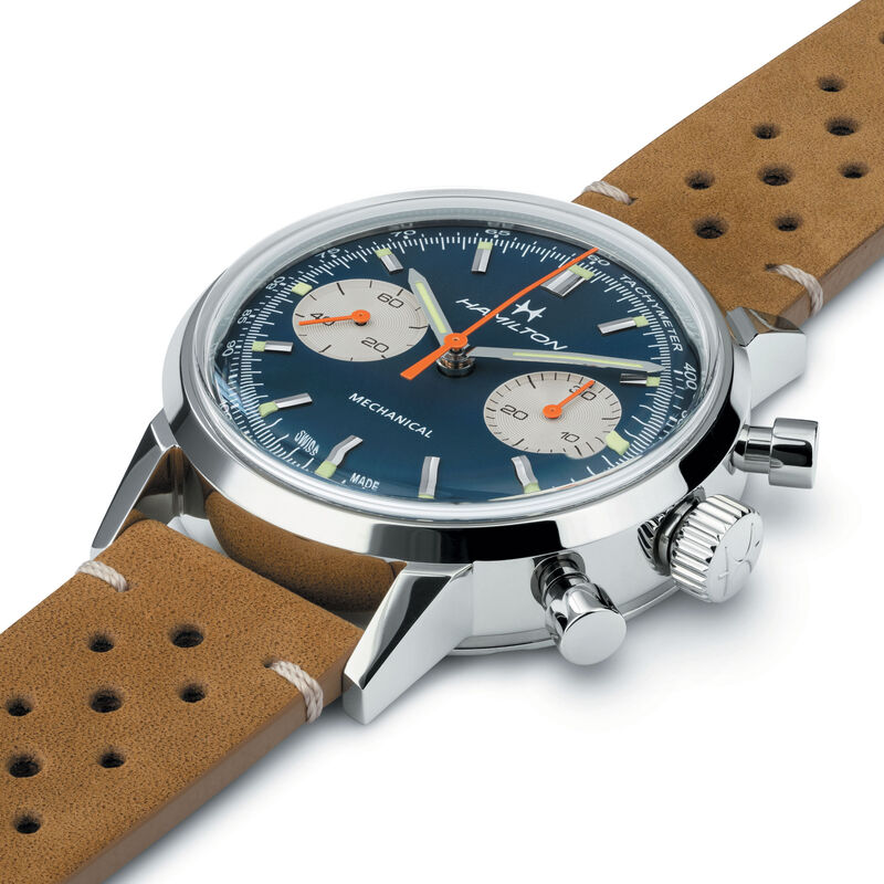 Hamilton American Classic Chronograph Automatic Blue Dial H38429541 image number null