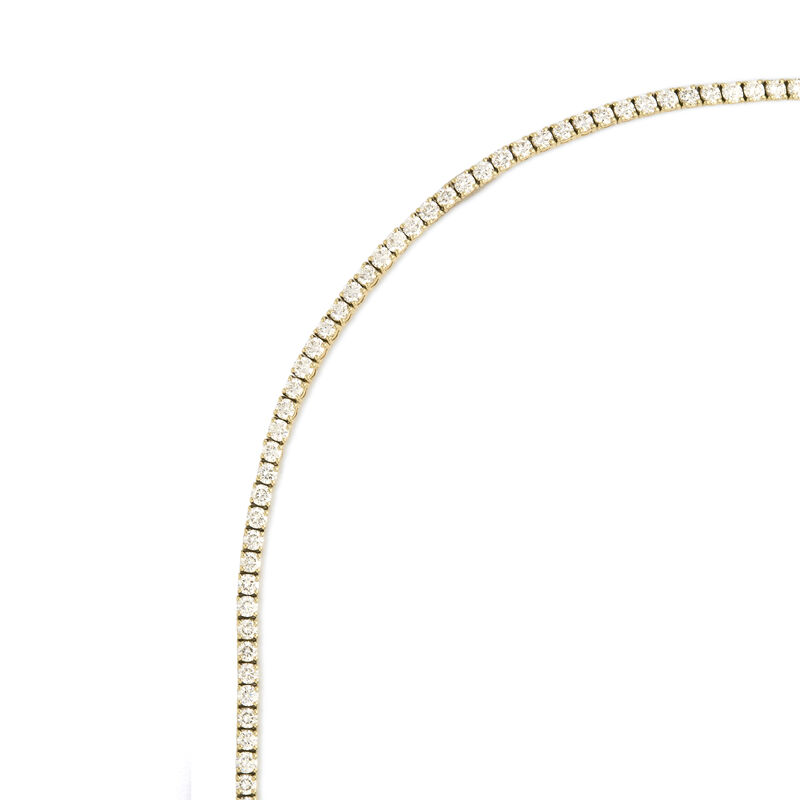 Rosalie, 14kt. YG Lab Grown Diamond Tennis Bracelet image number null