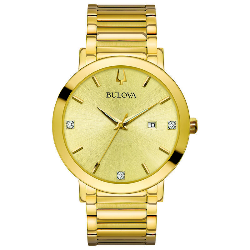Bulova Men's Gold-Tone Futuro Watch 97D115 image number null