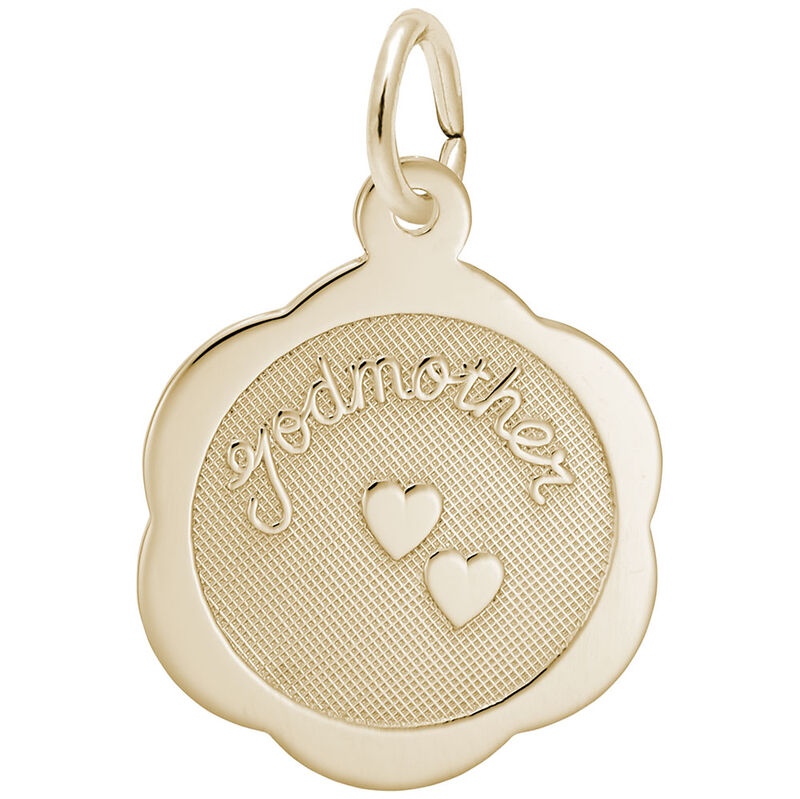 Godmother Charm in 10k Yellow Gold image number null