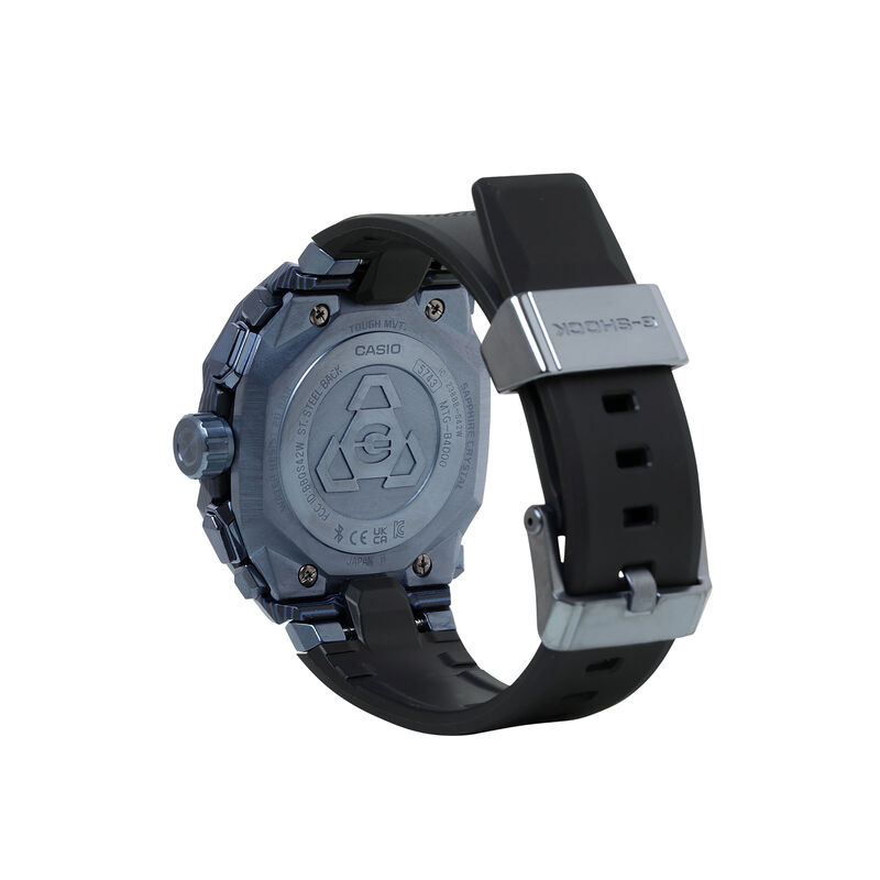 G-Shock Men's Analog-Digital Blue Dial Black Carbon Fiber 51mm Watch MTGB4000B-1A2 image number null