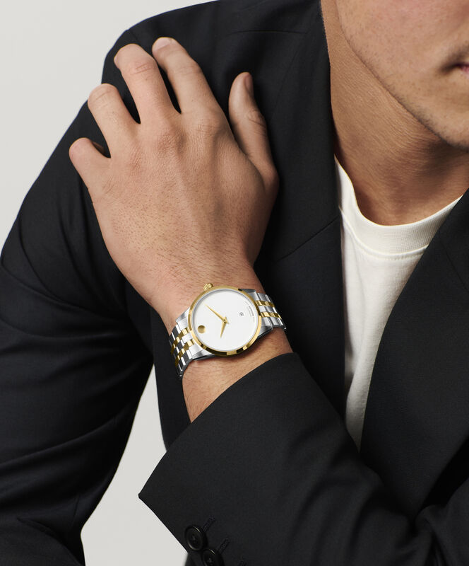 Movado Museum Classic Automatic White Dial 0608129 image number null