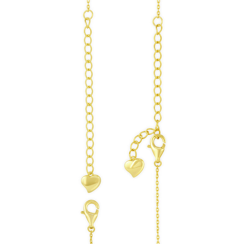 Butterfly Necklace in Gold-Plated Sterling Silver image number null