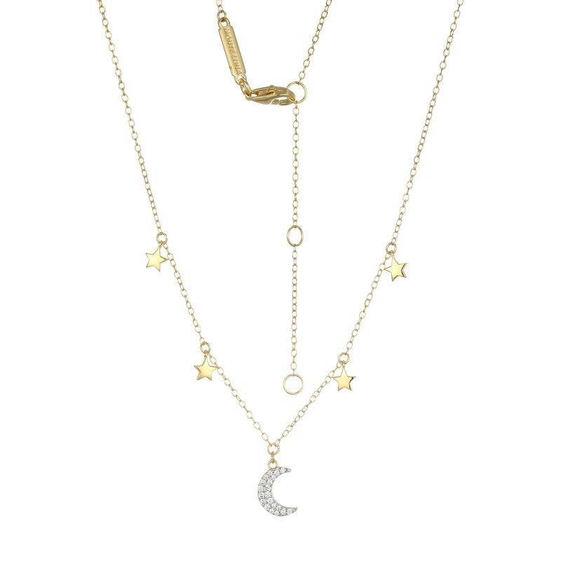 Lab Grown Diamond Necklace in Sterling Silver image number null