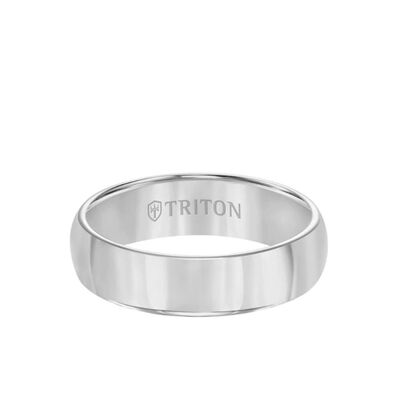Triton Tungsten Carbide Wedding Band 6mm