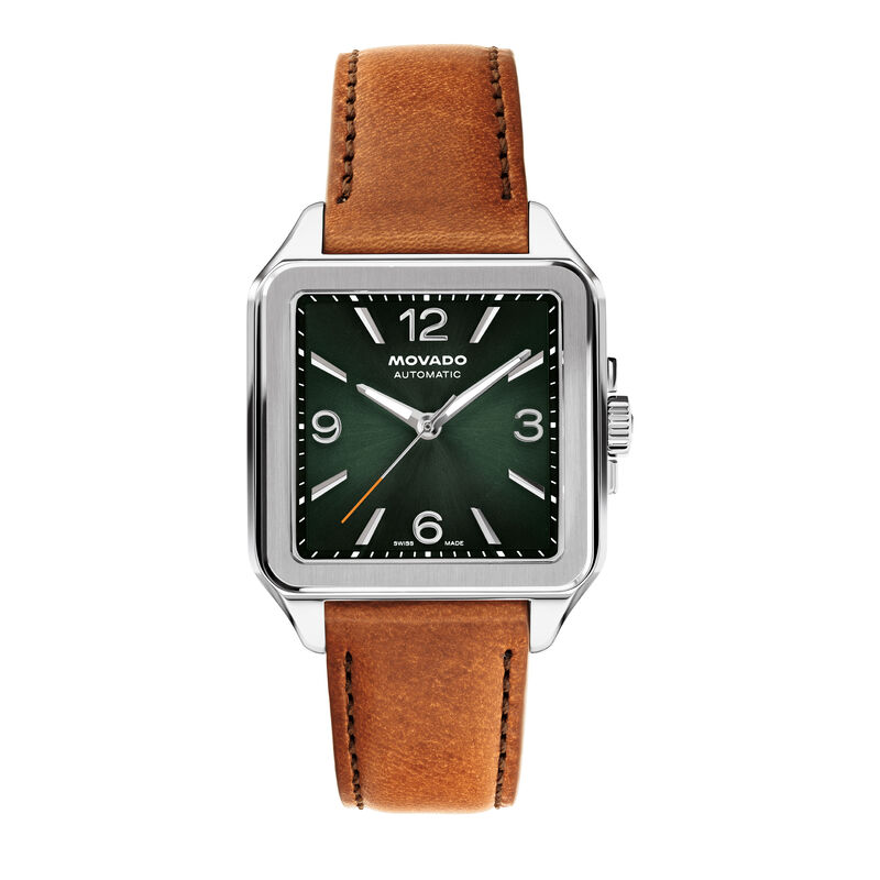 Movado Heritage Series 1917 Automatic Green Dial 3650253 image number null