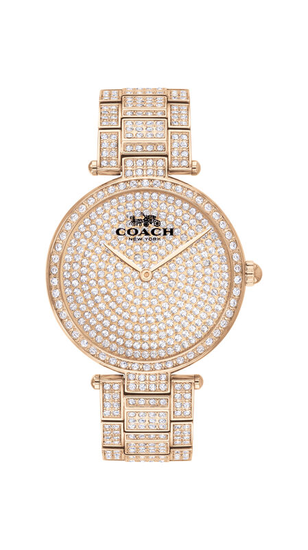 Coach Ladies' Crystal Carnation Watch 14503428 image number null