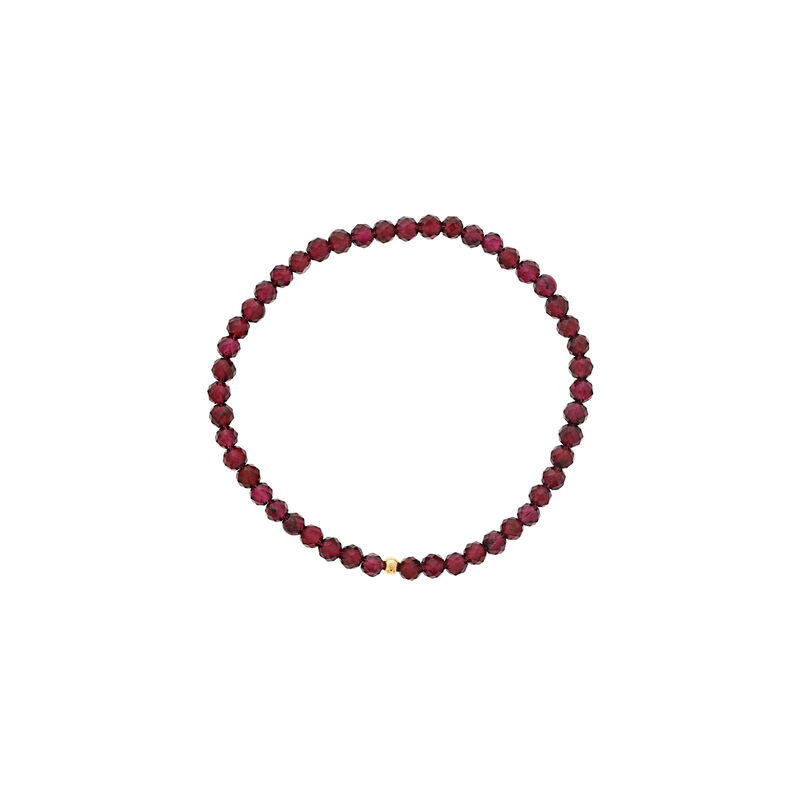 Garnet Beaded Bracelet image number null