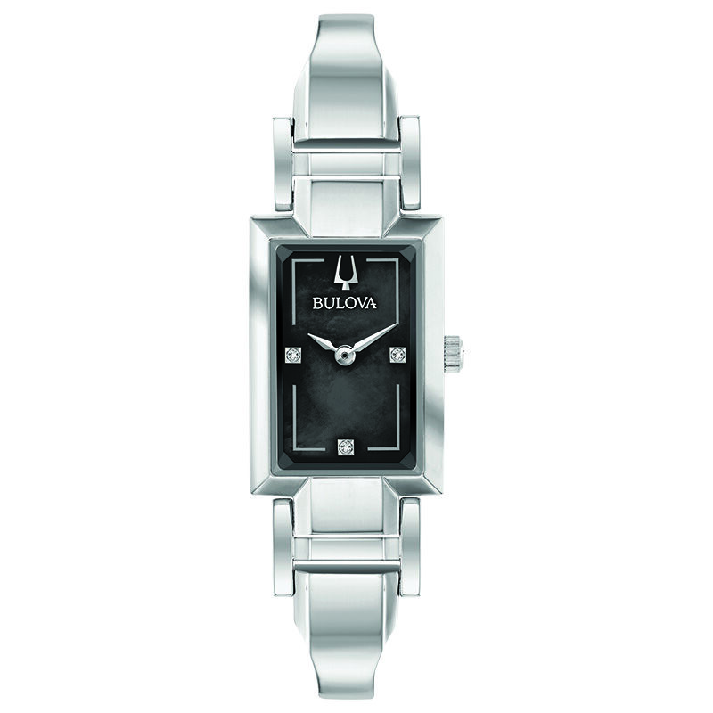 Bulova Ladies' Stainless Steel Classic Watch 96P209 image number null