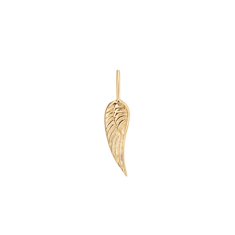 Wing Charm in 14k Yellow Gold image number null