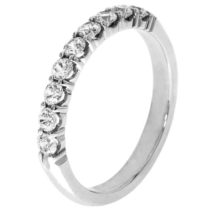 9-Stone Diamond Band 1/2 ctw. (G-H, SI2) 14k White Gold image number null