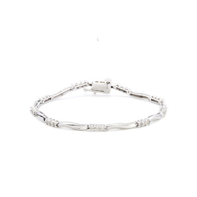 Diamond Fashion Bracelet 1/6ctw. in White Gold