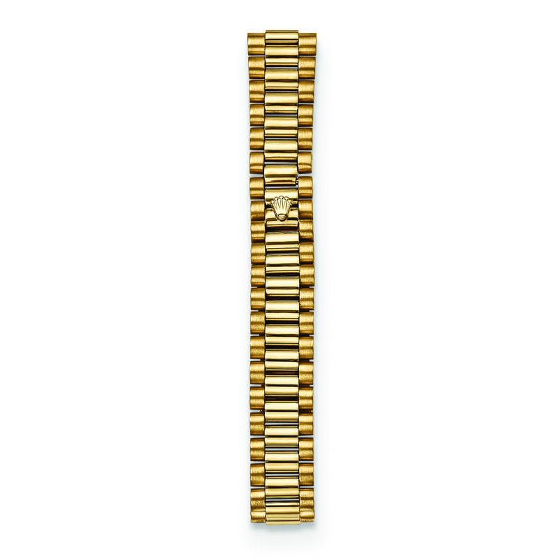 Rolex Ladies' Pre-Owned Datejust Presidential 26mm Watch in 18k Yellow Gold CRX129 image number null