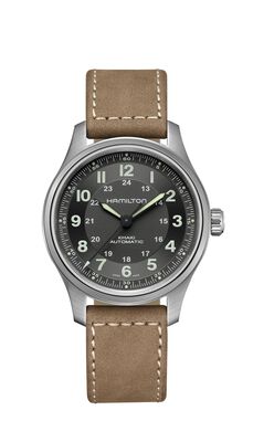 Hamilton Men's Khaki Field Watch in Titanium H70545550