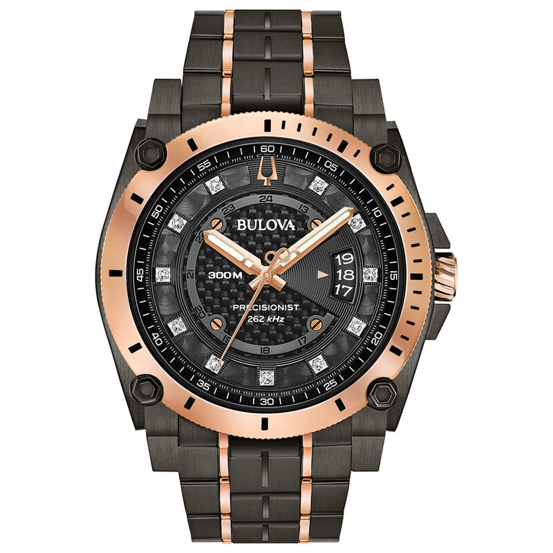 Bulova Men's Precisionist Watch 98D149 image number null