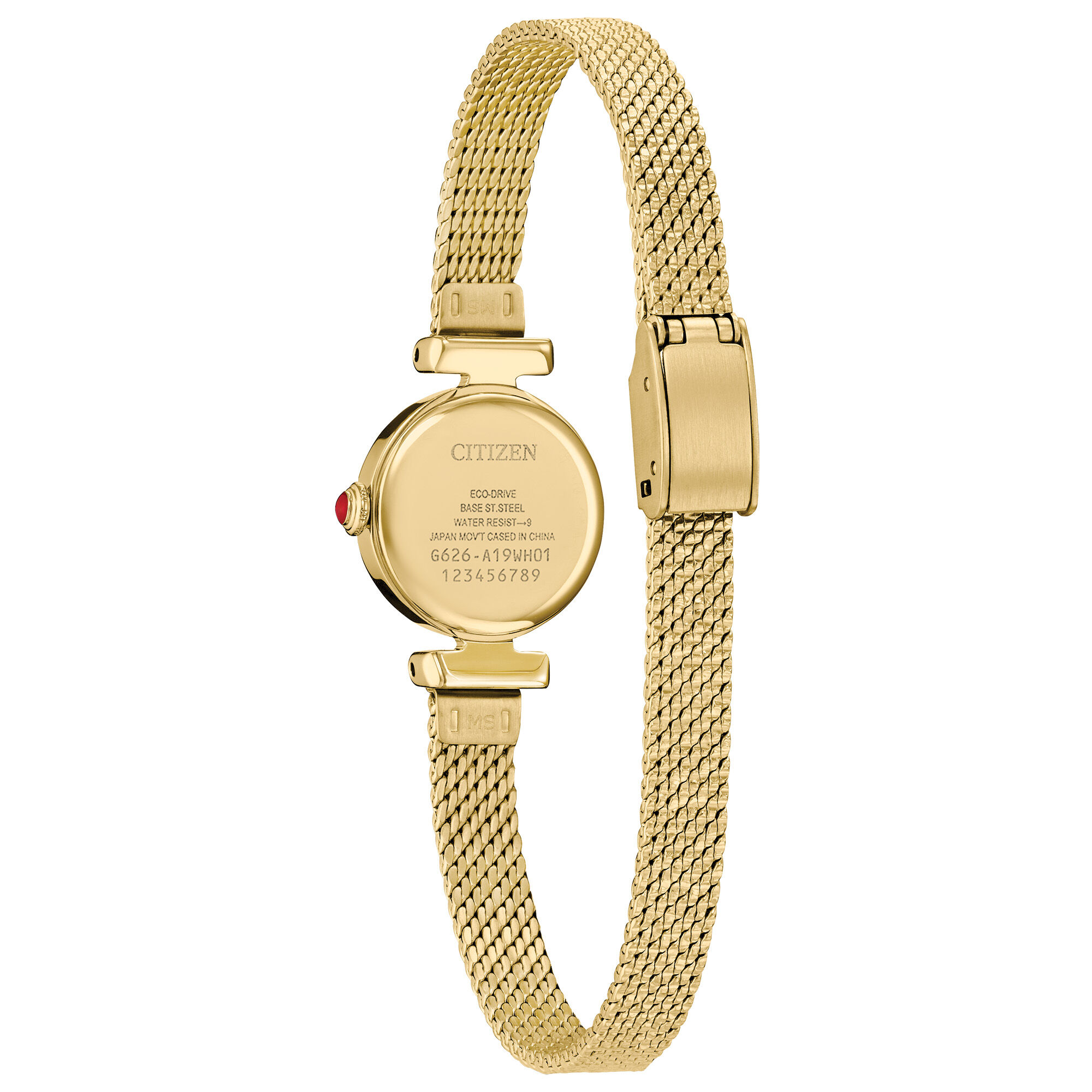 Citizen Fio Eco Drive Gold Tone Dial EG7086-57P