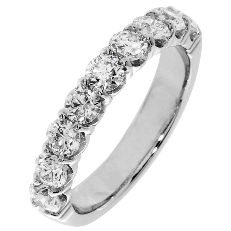 9-Stone Diamond Band 1ctw. (G-H, SI2) 14k White Gold image number null