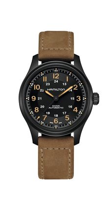 Hamilton Men's Khaki Field Watch in Titanium H70665533
